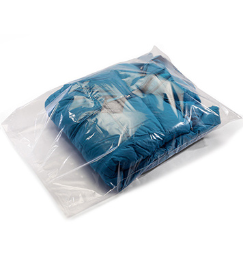 12 x 30 Plymor Flat Open Clear Plastic Poly Bags 2 Mil Pack of 100 