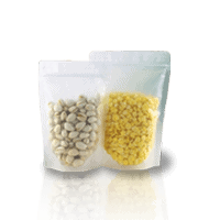 Clear Frosted Stand Up Pouches