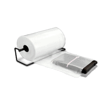 10" x 2150' Clear Poly Tubing Tube Plastic Bag Polybags Custom Bags on Roll 2ML 