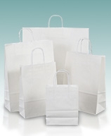 White Recycled Bags