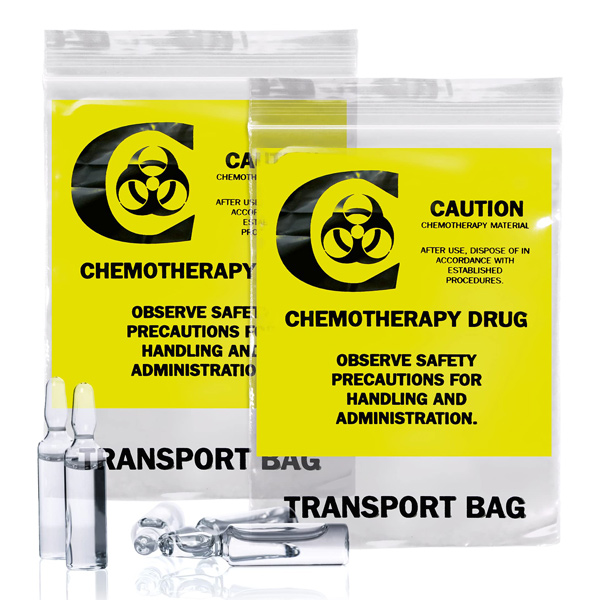 Chemo Transfer Bags Reclosable