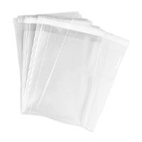 Pick Quantity 1-5000 8x10 1.5 Clear Self Seal & Lip Tape Plastic Bag OPP 
